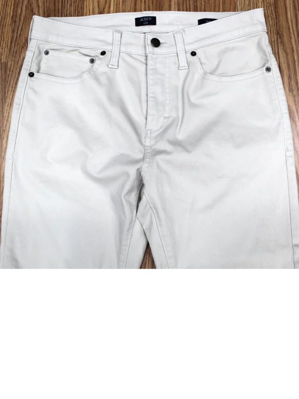30x32 J.CREW SLIM FIT JEAS COTTON/SPANDEX PANTS WHEAT Sz 30W x 32L